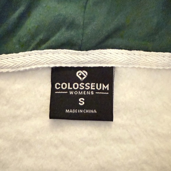 NEW! Colosseum Michigan State Spartans Hoodie Mens Small White Embroideded Logo - Picture 4 of 10